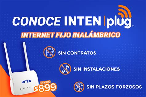 INTEN Plug es INTERNET sin interrupciones